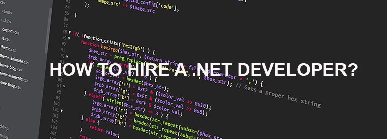 How to Hire a .NET Developer?